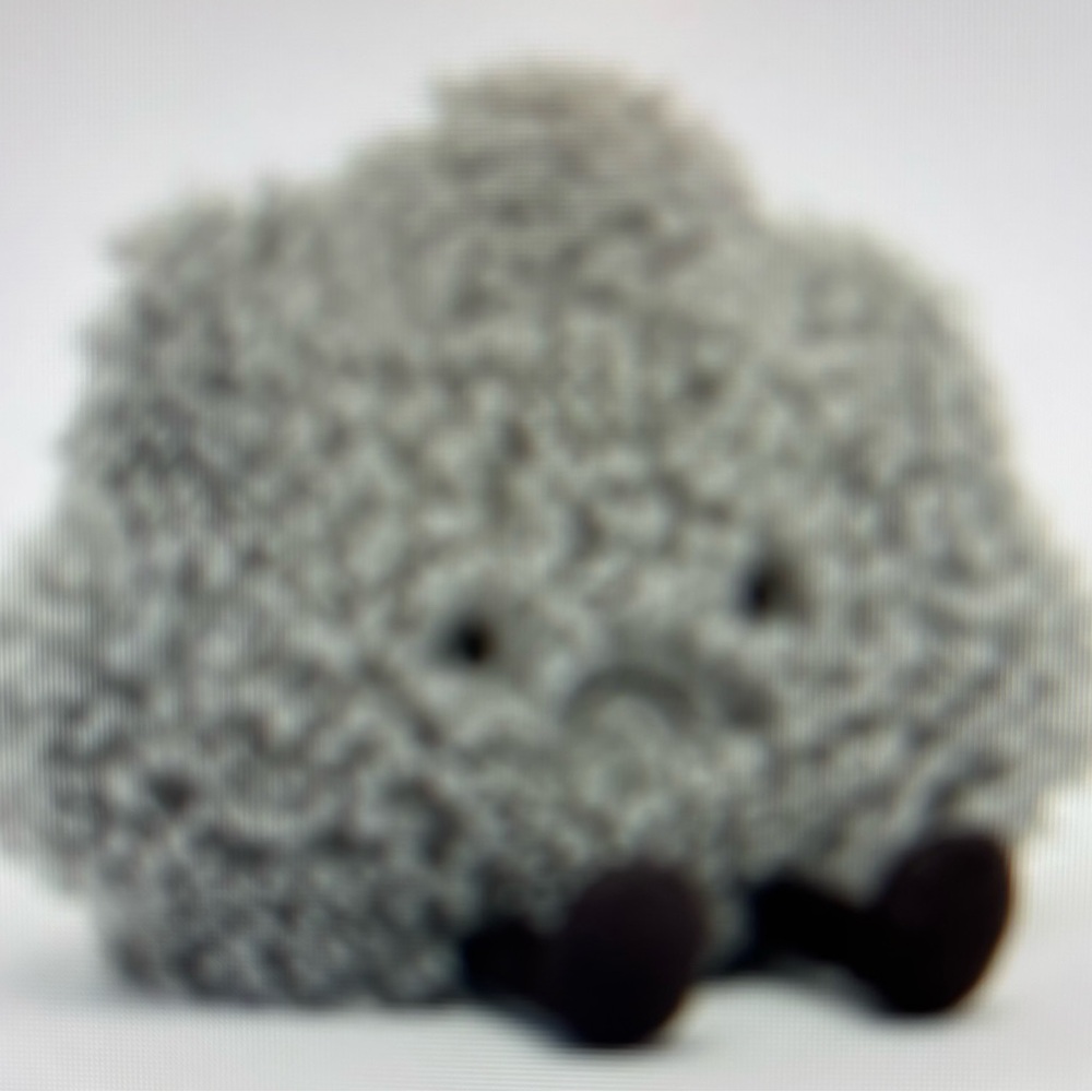 Jellycat Amuseables STORM CLOUD sad angry Authentic US seller NWT grey soft